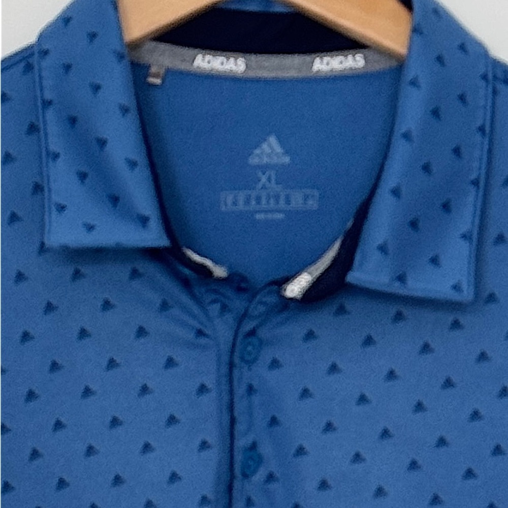Adidas Ultimate365 Badge of Sport Polo - Picture 4 of 7